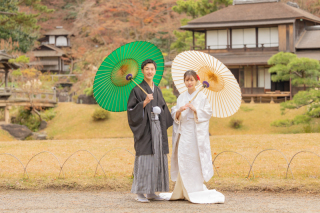 【三渓園】和装ロケーション撮影