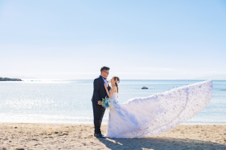 【葉山海岸】洋装ロケーション撮影