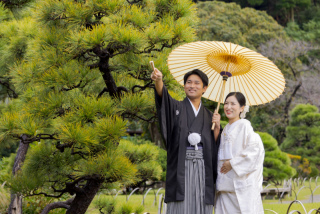 【三渓園】和装ロケーション撮影