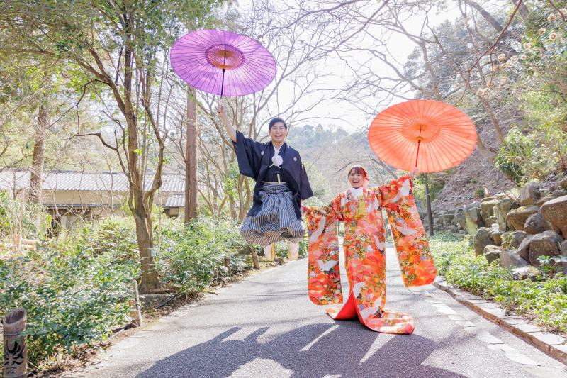 【久良岐能舞台】和装ロケーション撮影
