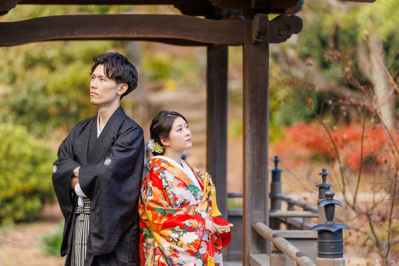 【三渓園】和装ロケーション撮影