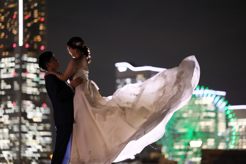 【大さん橋】洋装ロケーション撮影