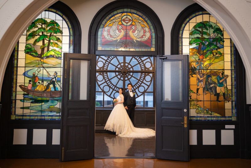 【三渓園 ✕ 開港記念会館】和装＆洋装ロケーション撮影