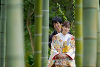 【三渓園】和装ロケーション撮影