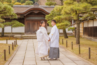 【三渓園】和装ロケーション撮影