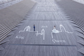 【大さん橋】洋装ロケーション撮影