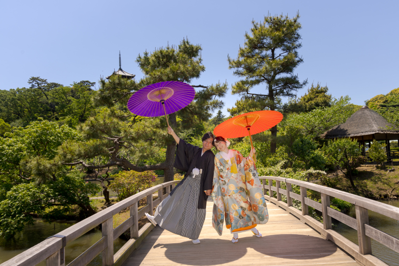 【三渓園】和装ロケーション撮影