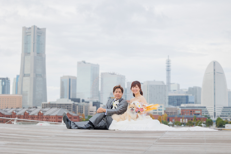 【大さん橋】洋装ロケーション撮影