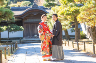 【三渓園】和装ロケーション撮影