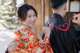 【三渓園】和装ロケーション撮影