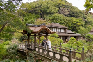 【三渓園】和装ロケーション撮影