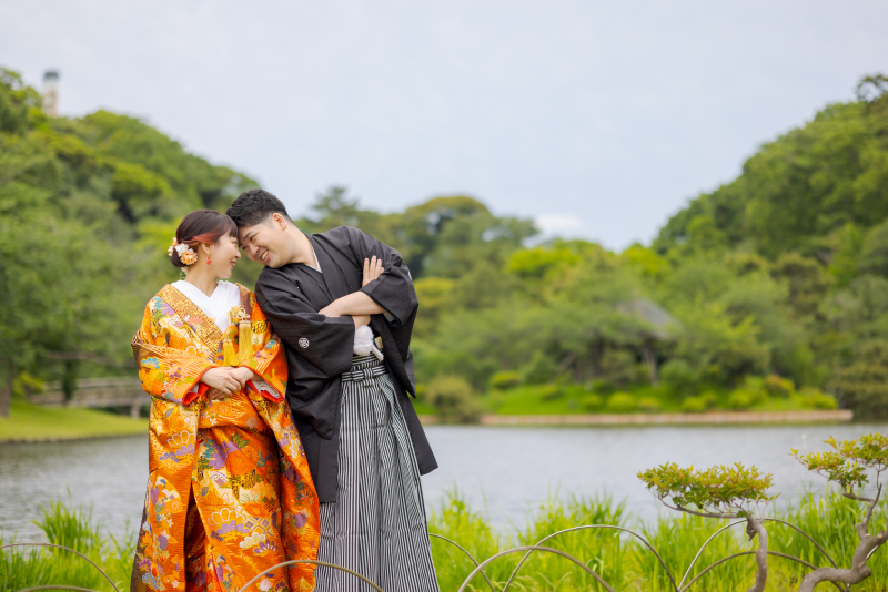 【三渓園】和装ロケーション撮影