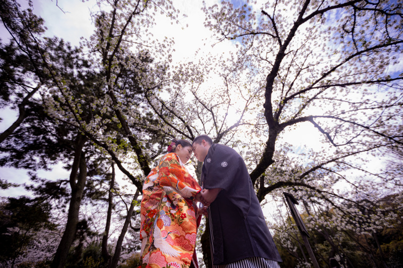 【三渓園】和装ロケーション撮影