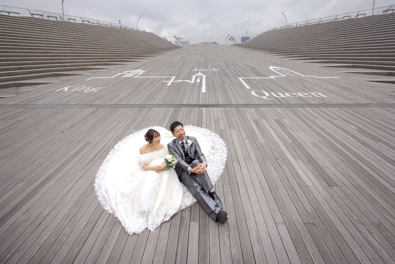 【大さん橋】洋装ロケーション撮影