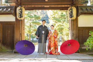 【三渓園】和装ロケーション撮影