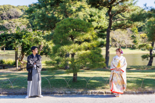 【三渓園】和装ロケーション撮影