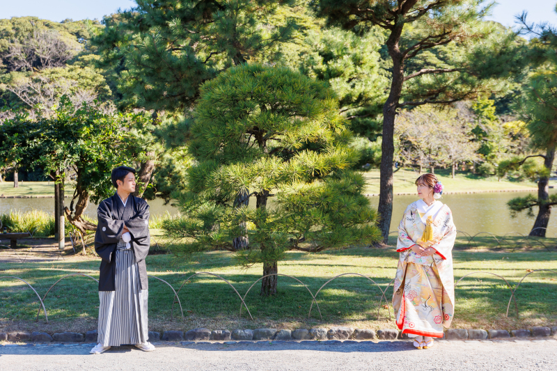 【三渓園】和装ロケーション撮影