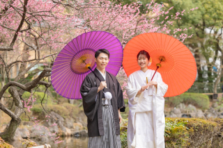 【横浜庭園 】和装スタジオ＆ロケーション撮影
