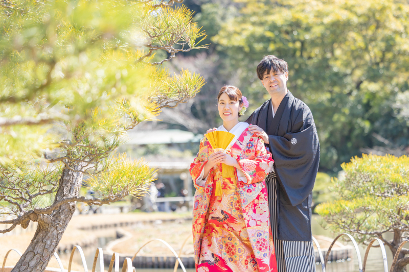 【三渓園】和装ロケーション撮影