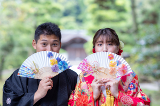 【三渓園】和装ロケーション撮影