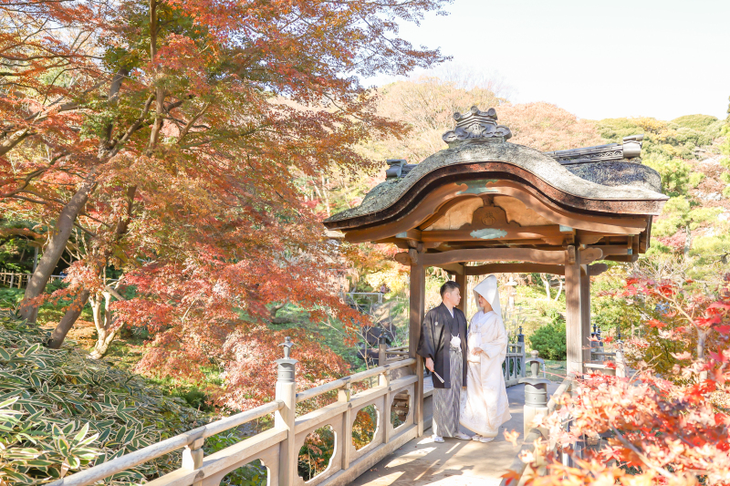 【三渓園】和装ロケーション撮影