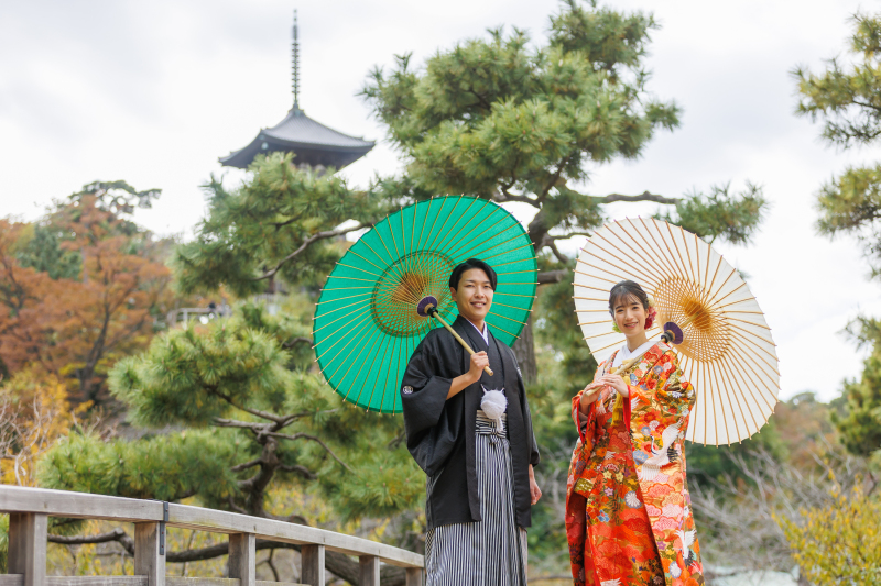 【三渓園 ✕ 大さん橋】和装＆洋装ロケーション撮影