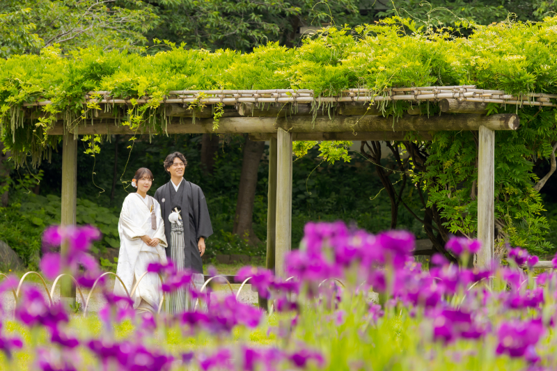 【三渓園】和装ロケーション撮影