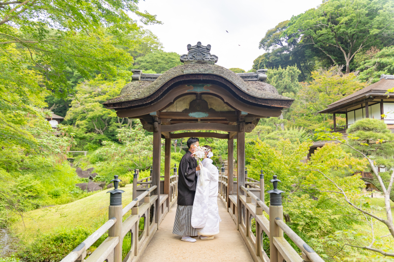 【三渓園】和装ロケーション撮影