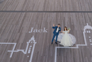 【大さん橋】洋装ロケーション撮影