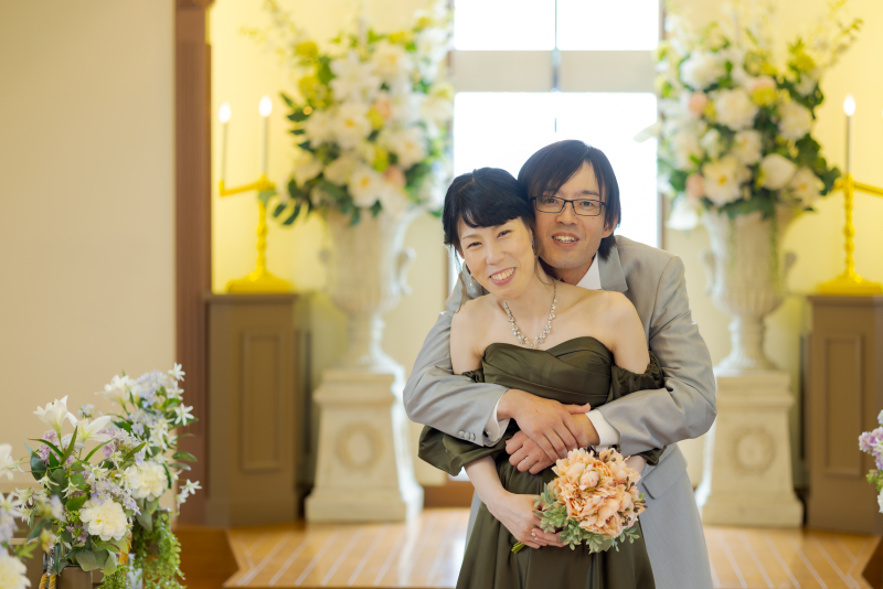 【チャペル】洋装ロケーション撮影