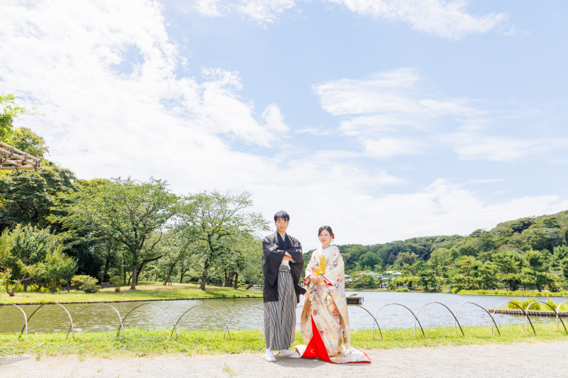 【三渓園】和装ロケーション撮影