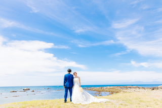 【葉山海岸】洋装ロケーション撮影