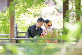 【三渓園】和装ロケーション撮影