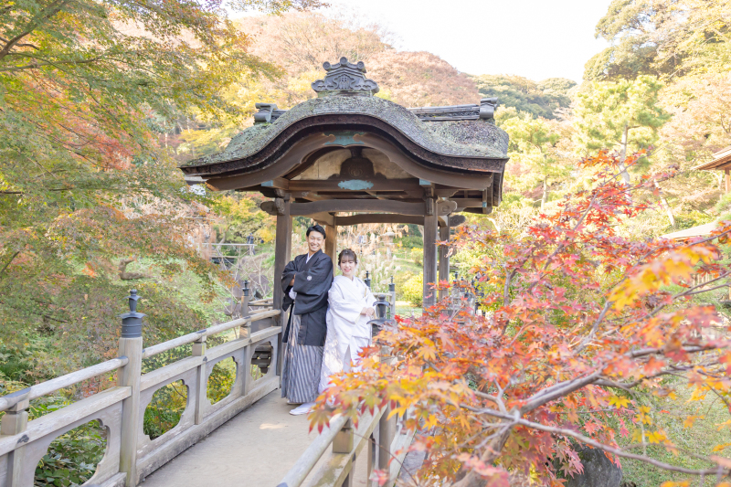 【三渓園】和装ロケーション撮影