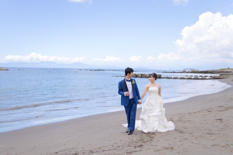 【葉山海岸・大さん橋】洋装ロケーション撮影