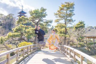 【三渓園 ✕ 大さん橋】和装＆洋装ロケーション撮影