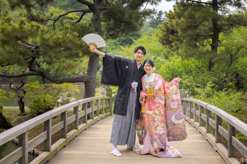 【三渓園】和装ロケーション撮影