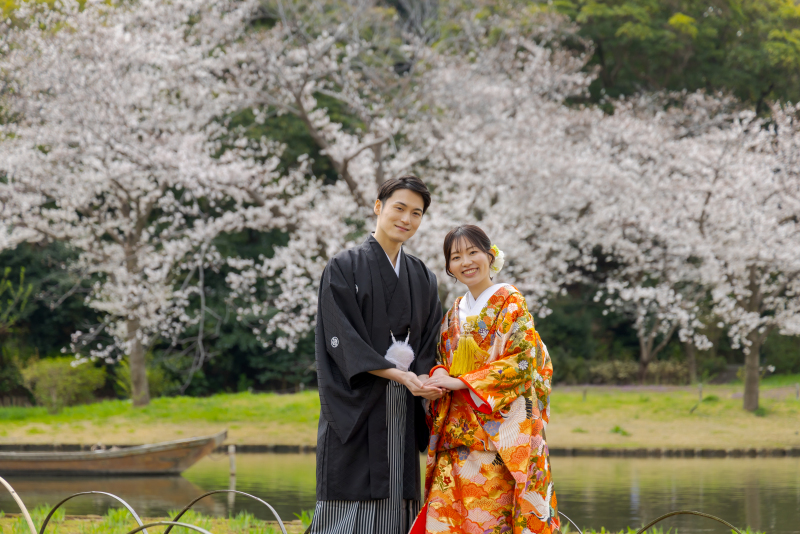 【三渓園】和装ロケーション撮影
