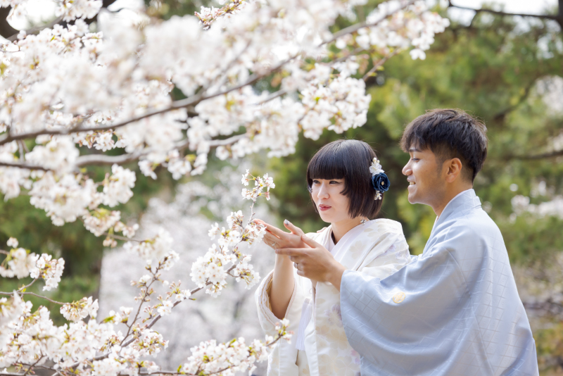 【三渓園】和装ロケーション撮影