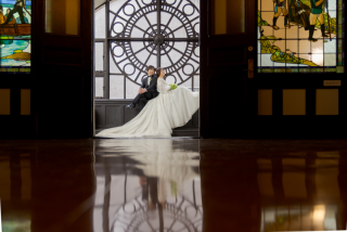 【開港記念会館】洋装ロケーション撮影