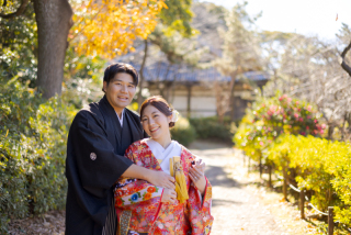 【三渓園】和装ロケーション撮影
