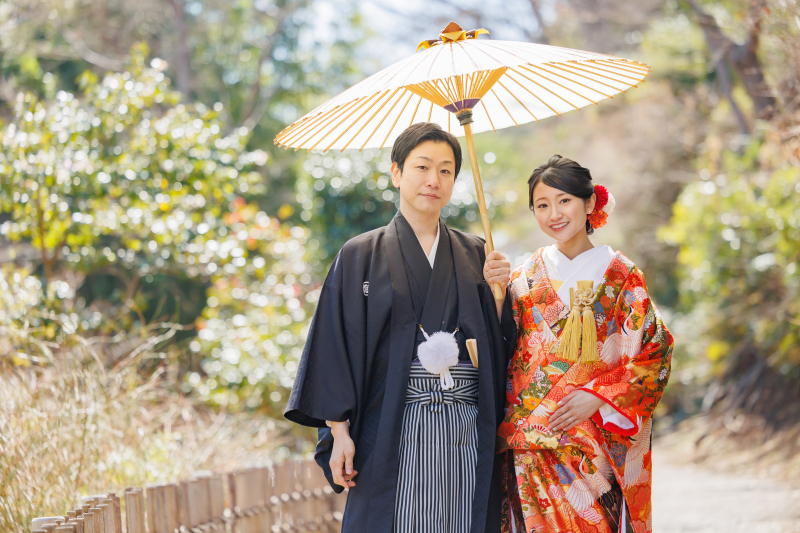 【三渓園】和装ロケーション撮影