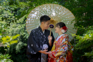 【久良岐能舞台】和装ロケーション撮影