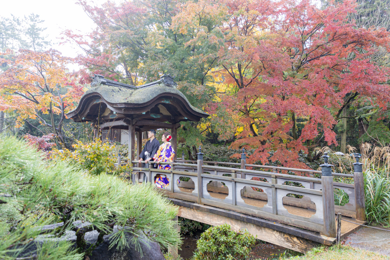 【三渓園】和装ロケーション撮影