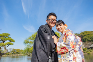 【三渓園】和装ロケーション撮影