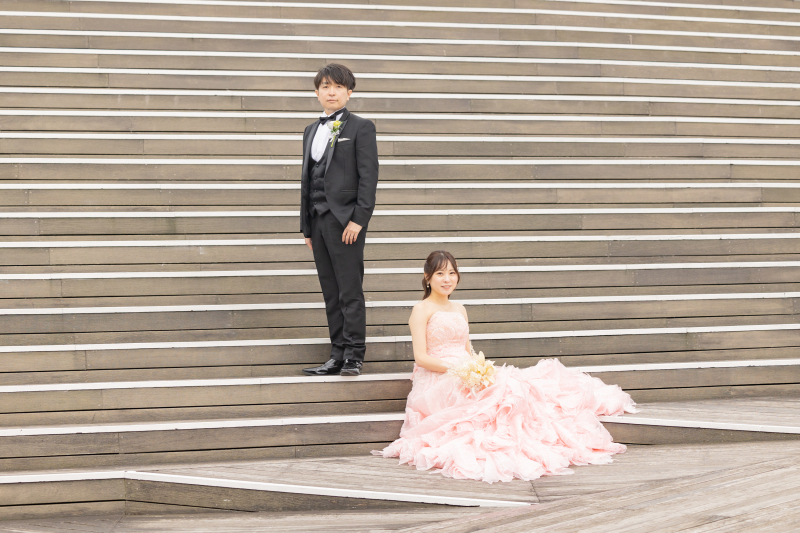 【大さん橋】洋装ロケーション撮影