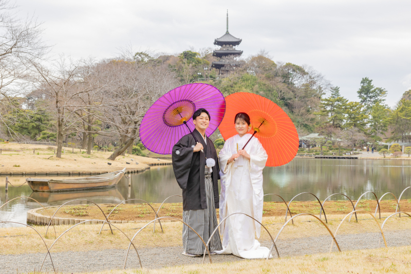 【三渓園】和装ロケーション撮影