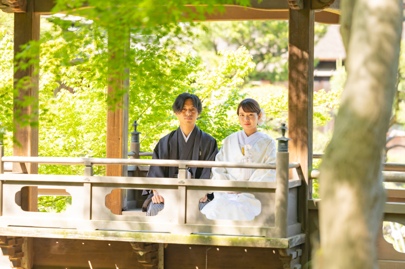 【三渓園】和装ロケーション撮影