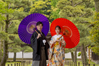 【三渓園】和装ロケーション撮影