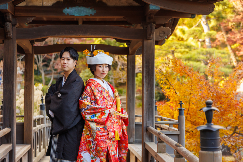 【三渓園】和装ロケーション撮影